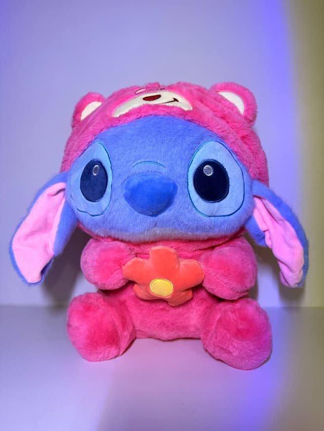 Փափուկ խաղալիք Stitch  45  սմ վարդագույն   -  Teddy Land Store