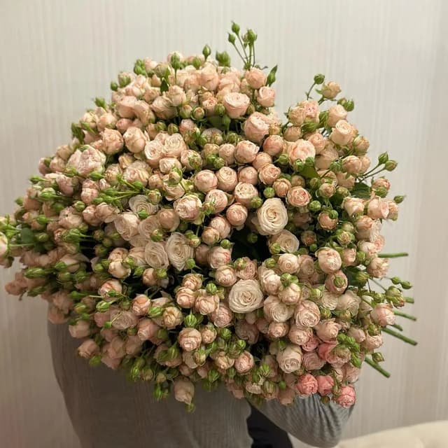 Bouquet with peony-shaped roses 19 - VkusLil