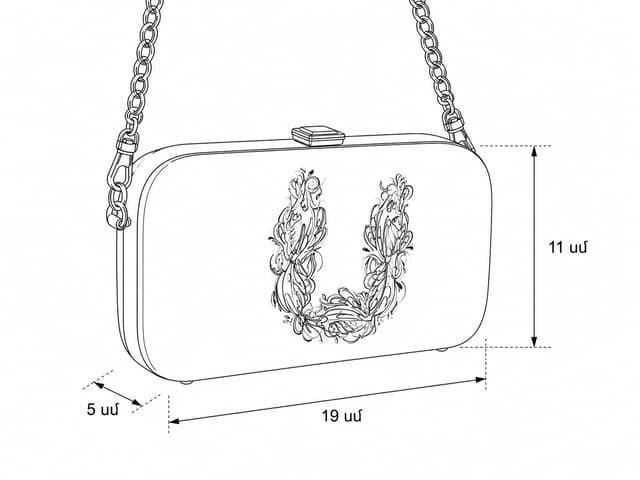 Bag Elegance S with Bird Letter - TD PRODUCT