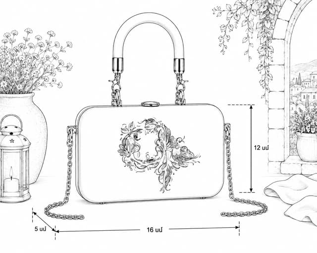Bag Miracle G with Bird Letter - TD PRODUCT