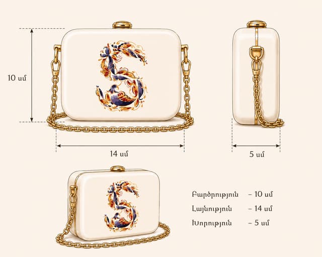 Bag Elegance T with Bird Letter - TD PRODUCT