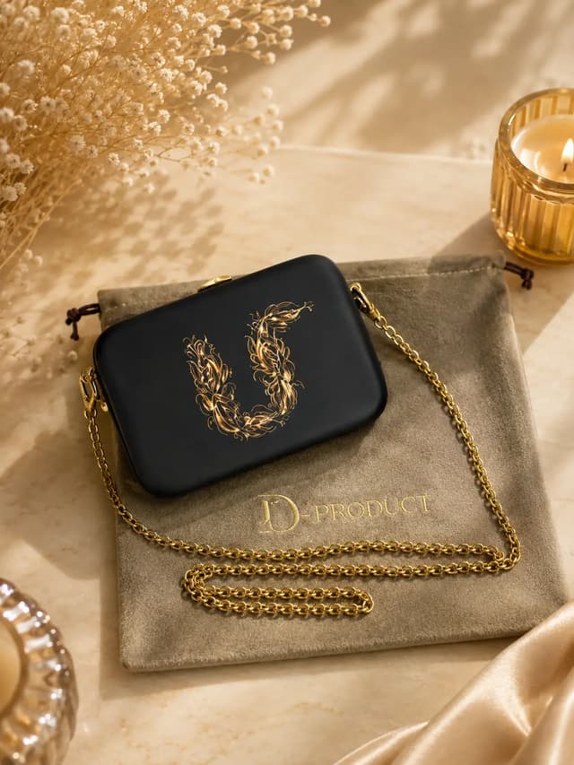 Bag Gentleness M with Bird Letter - TD PRODUCT