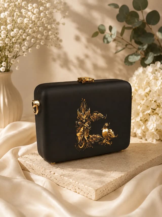 Bag "Elegance" with Bird Lettering - TD PRODUCT