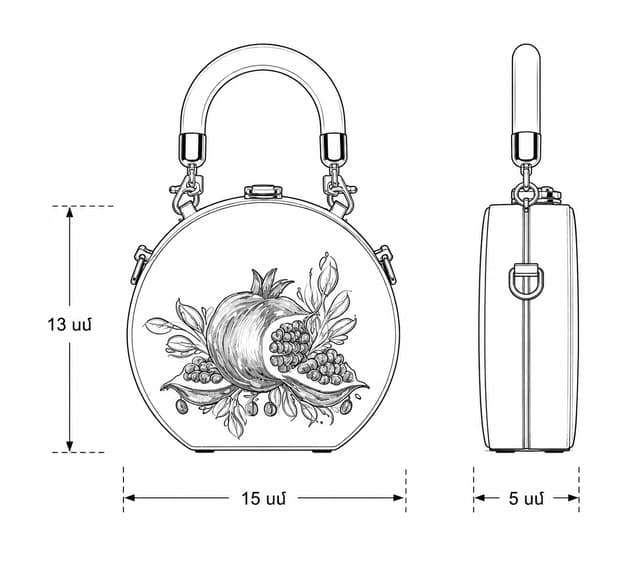 Amaras black bag - TD PRODUCT