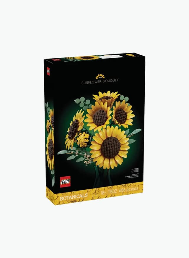 Construction set Botanical Collection "Bouquet of Sunflowers"