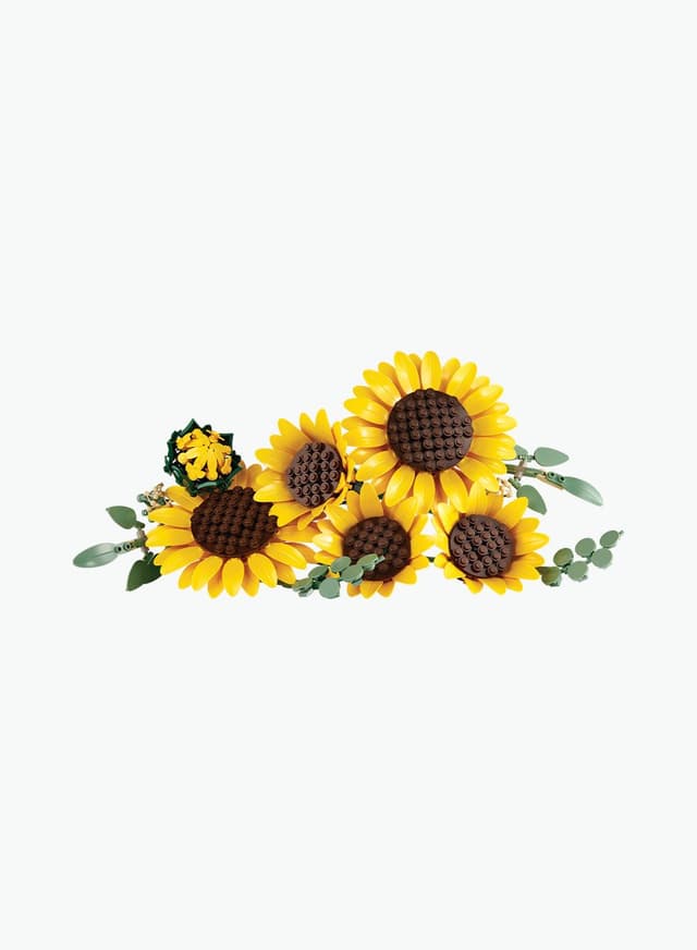 Construction set Botanical Collection "Bouquet of Sunflowers"