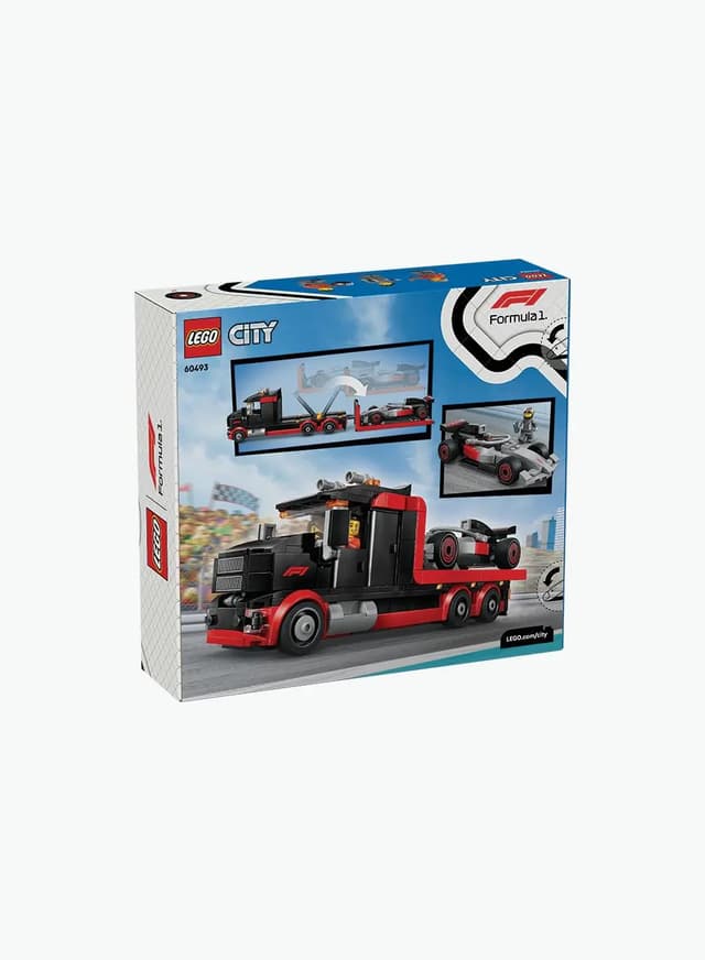 Конструкторская игра City F1 демонстрационный грузовик с гоночным автомобилем Audi F1®