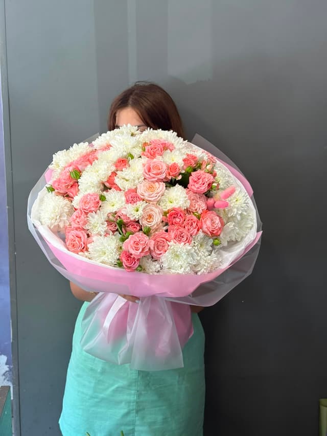 Ծաղկեփունջ Քրիզանտեմ - Flower Lab