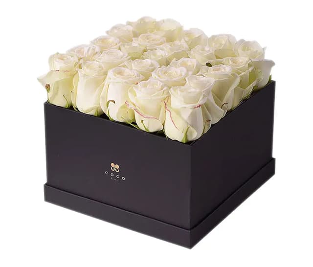 Floral arrangement "Crystal" (large) - Coco Fiori