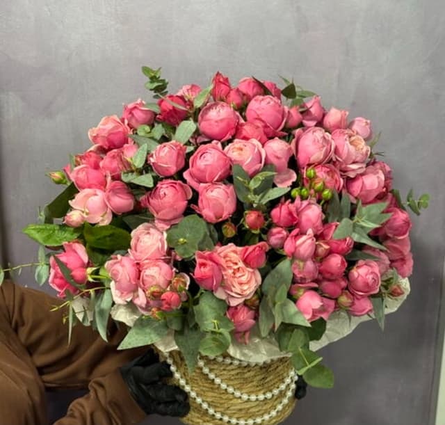 Ծաղկեփունջ   Silva pink -  Flower Lab