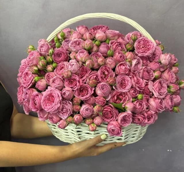Basket Misty bubbles--Flower Lab
