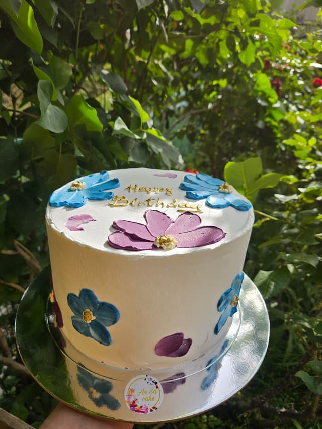 Տորթ Ծաղիկներ 10 անձի համար- Arsa cake