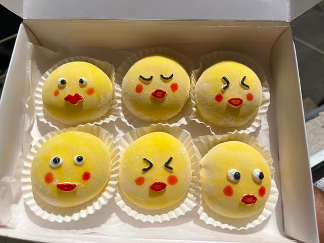 Set of mochi 6 pcs /standard design/ - Arpook sweets