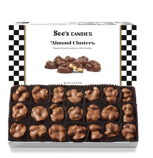 Шоколадный набор Almond Clusters - See's Candies