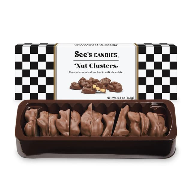 Шоколадный набор Nut Clusters 142 г - See's Candies