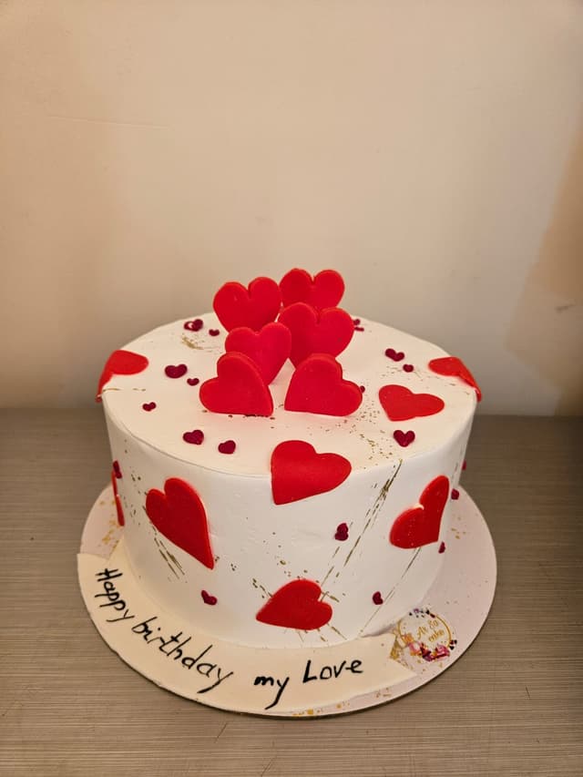 Heart-shaped Cakes for 10 people - Arsa cake