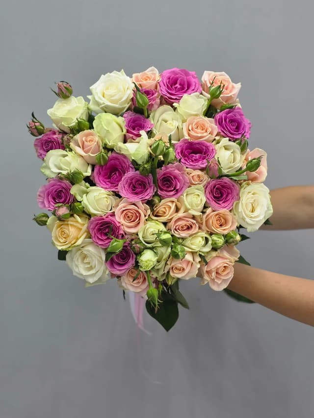 Букет с голландскими розами - Askaryan Flowers