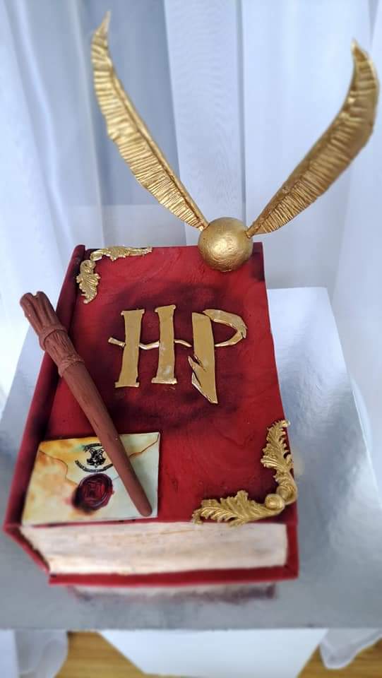 Harry Potter Cake for 8 people - Lyusi Sweets Art