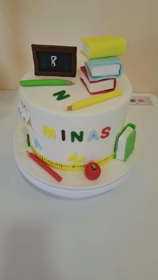 Cake for September 1st for 10 people - Lyusi Sweets Art