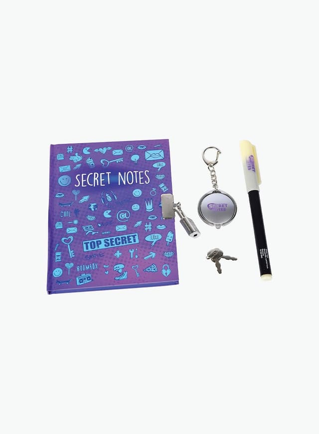 Notebook for secret writings