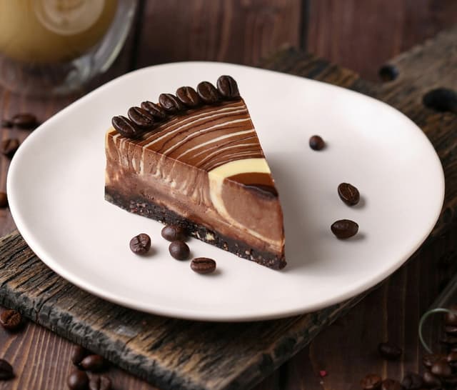 Coffee vegan cake without lactose 140g - Sweetli by Lilit