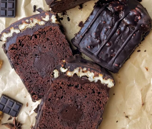 Chocolate vegan cake 60g - Sweetli by Lilit