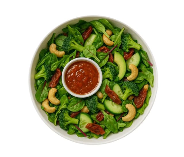 Green salad vegan - Sweetli by Lilit