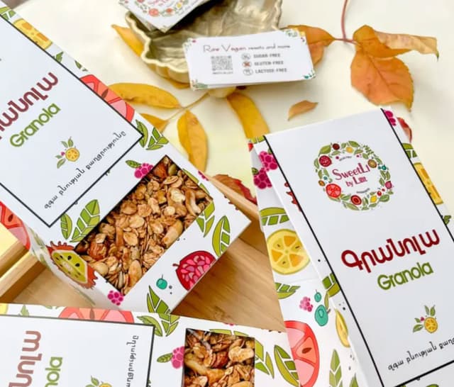 Granola gluten-free vegan 250g - Sweetli by Lilit