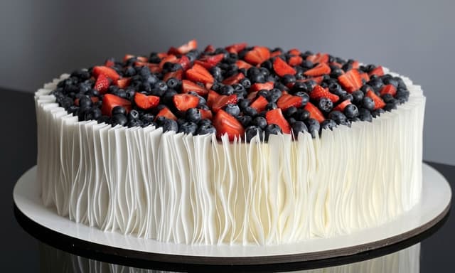 Торт «Нрбутюн» с ягодами на 60 человек - Aza cake