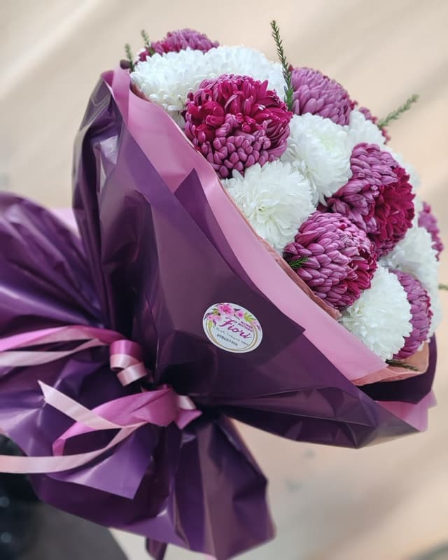 Bouquet with chrysanthemums - FIORI FLOWERS