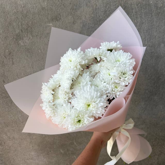 Bouquet with white spray chrysanthemums - Elis.am Flowers