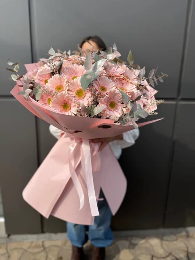 Букет с герберами - La Flor