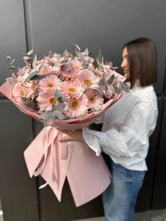 Букет с герберами - La Flor