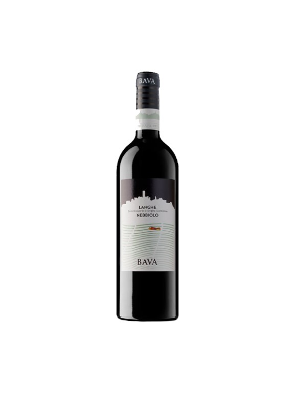 Wine "Bava Langhe Nebbiolo" red, dry 750ml