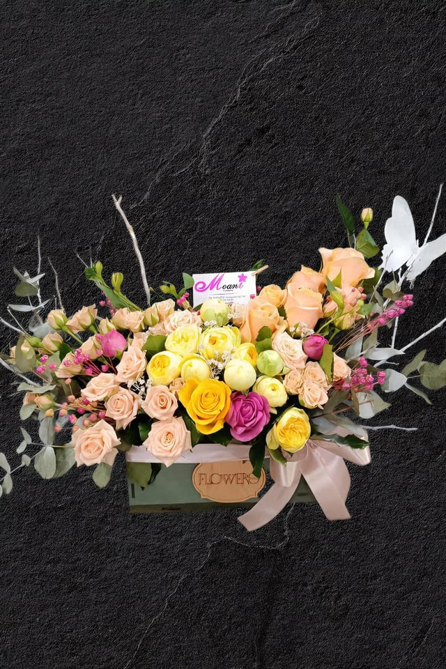 Flower Basket (Butterfly)