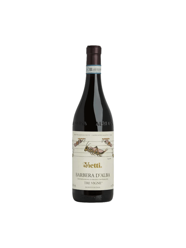 Wine "Vietti Barbera d’Alba Tre Vigne" red, dry, 750ml