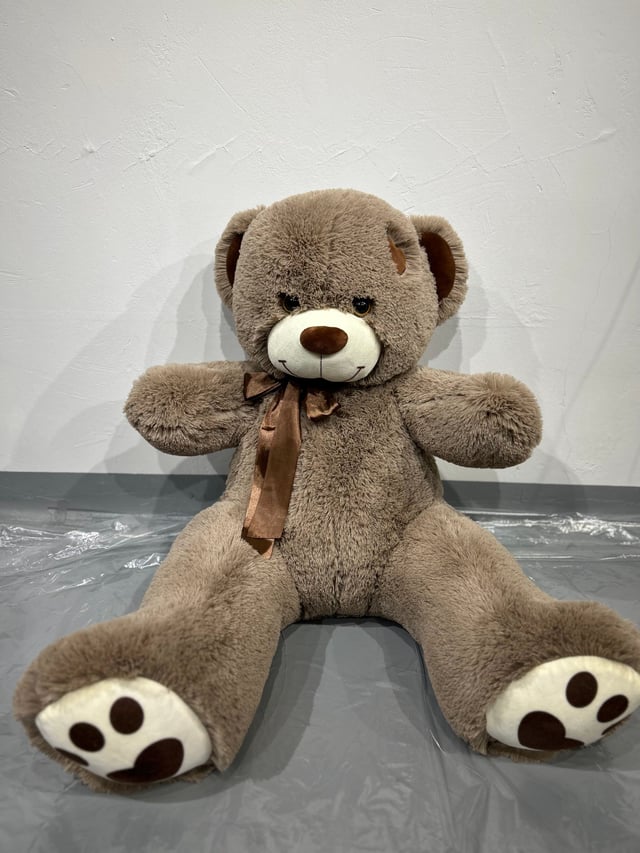 Փափուկ արջուկ «Tom»  մուգ շագանակագույն, 90  սմ․