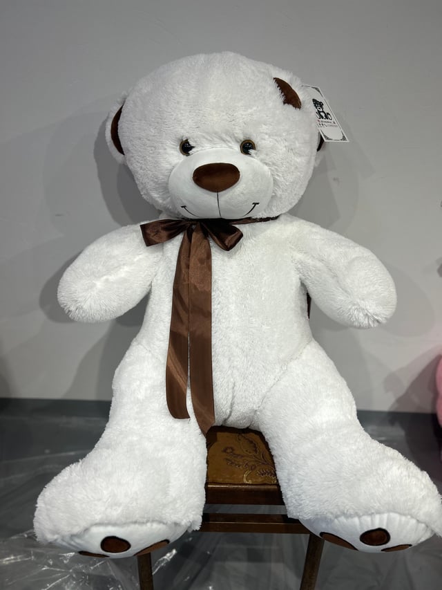 Փափուկ արջուկ «Tom» սպիտակ, 110 սմ․