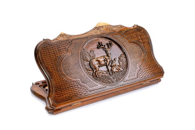 Backgammon "Yeghnik" – Original Design with Ararat Silhouette