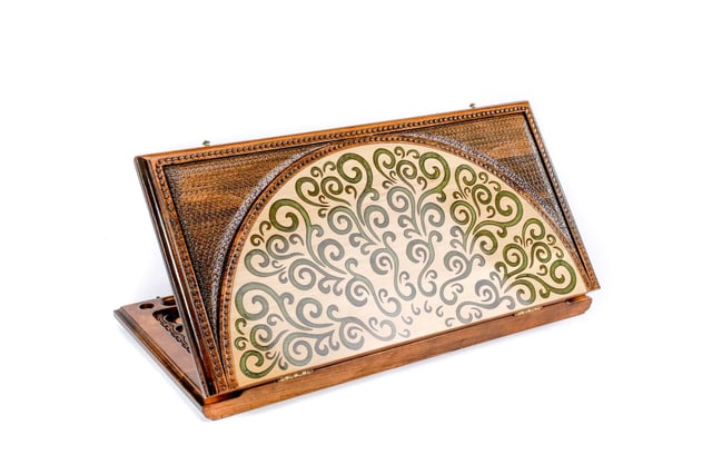 Backgammon "Epoxy Ornament" Double-sided Classic