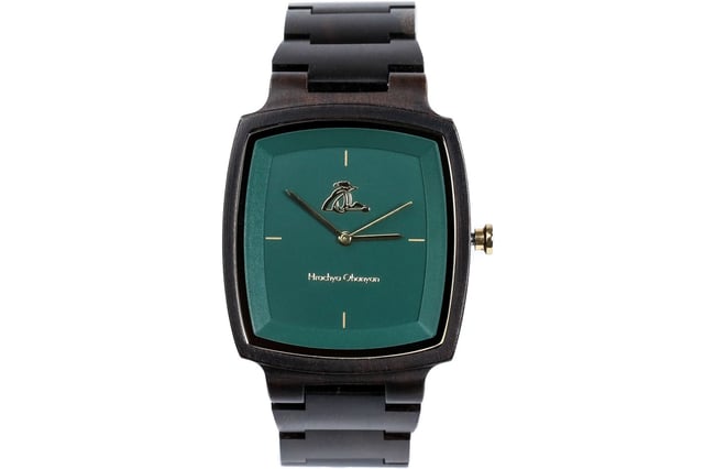 Տղամարդու ձեռքի ժամացույց-կանաչ