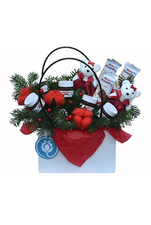 Festive set: Nutella and Kinder Country