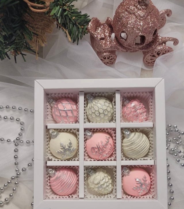 White chocolate candies – Snow collection