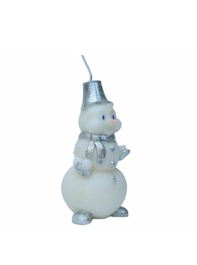 Հոտավետ մոմ ՛՛Ձնեմարդ", սպիտակ