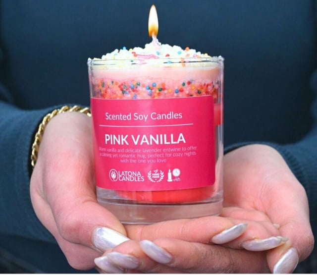 Հոտավետ մոմ ՛՛Pink Vanilla''