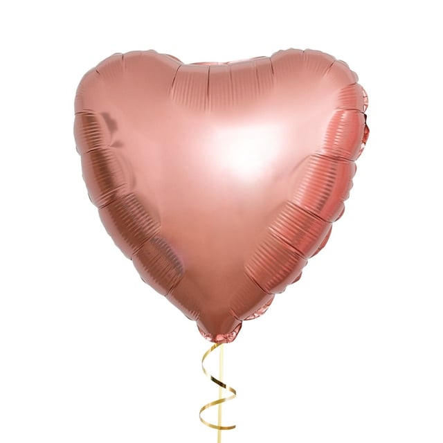 Пурпурно-золотой гелиевый шар