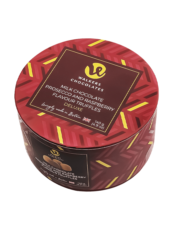 Chocolate candies "Walkers" milk, prosecco, raspberry, truffle 140g