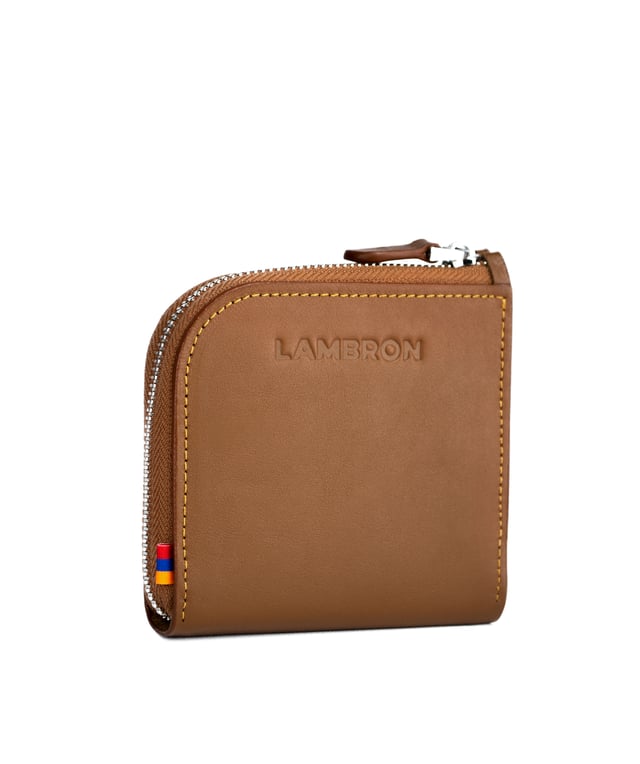 Դրամապանակ «Lambron» Lion Zipper Box Mini
