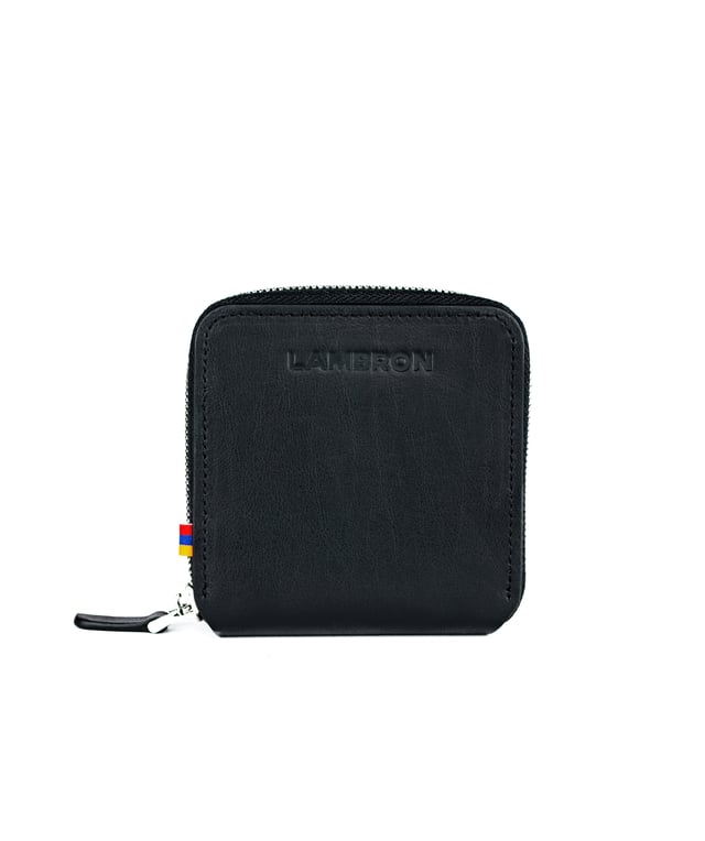 Դրամապանակ «Lambron» Nero Zipper Box