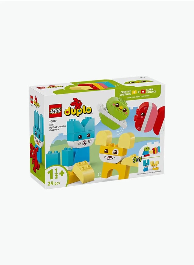 Duplo construction game "3-in-1 Creative Sweet Animals"